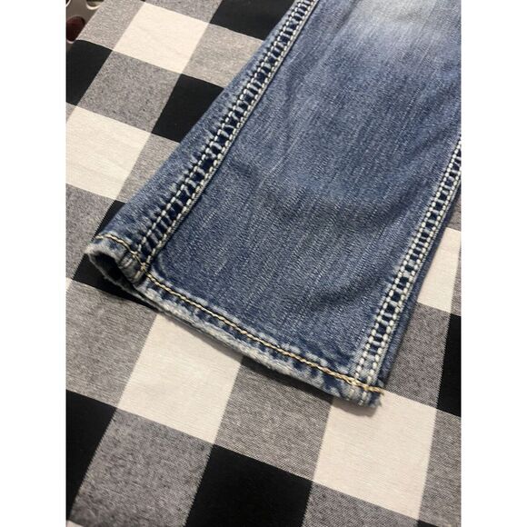 Womens Silver Jeans Frances Capri Pants Size 28 Look At Pics For Quality - Picture 7 of 8